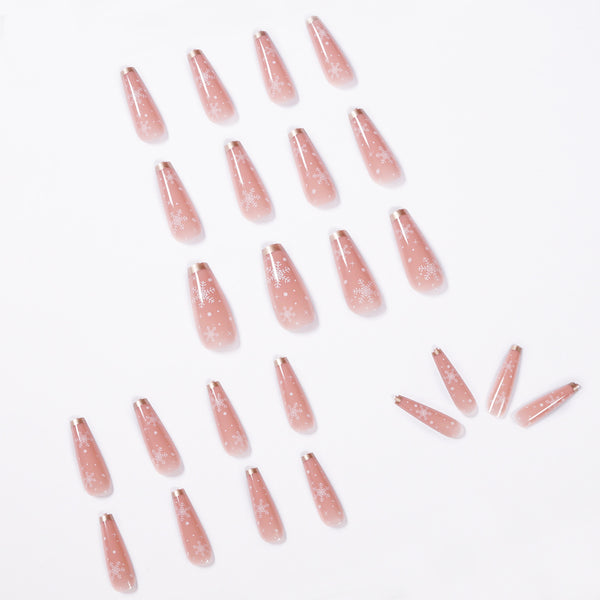 12 Sizes-24 Pcs Press On Nails JP1012