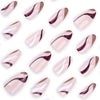 12 Sizes-24 Pcs Press On Nails JP3662