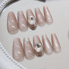 12 Sizes-24 Pcs Press On Nails Z907