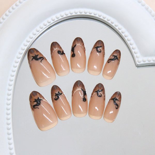 30 Pcs Press On Nails W2093