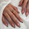 12 Sizes-24 Pcs Press On Nails BZ1417