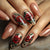 12 Sizes-24 Pcs Press On Nails Y510
