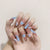 12 Sizes-24 Pcs Press On Nails JP1202