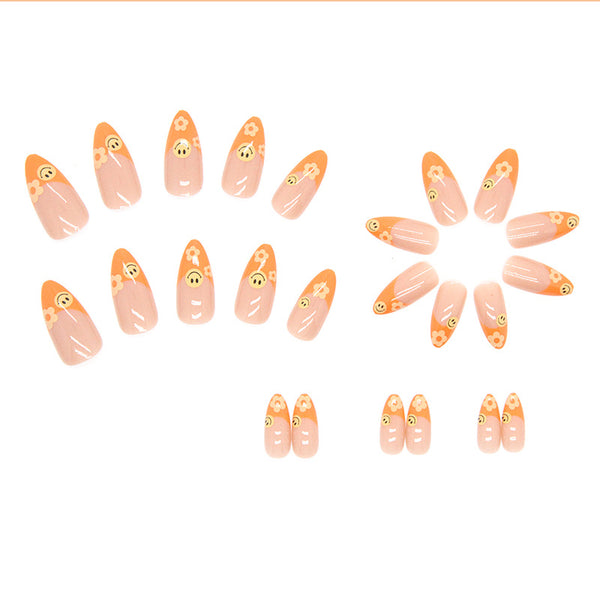 12 Sizes-24 Pcs Press On Nails W150