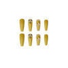 12 Sizes-24 Pcs Press On Nails JP1312