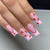 12 Sizes-24 Pcs Press On Nails C281