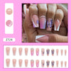 12 Sizes-24 Pcs Press On Nails Z724