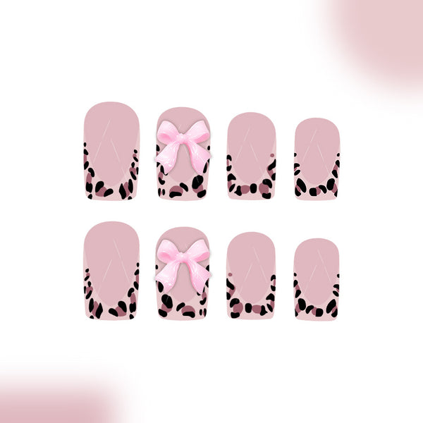 12 Sizes-24 Pcs Press On Nails C830