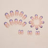 12 Sizes-24 Pcs Press On Nails W1013
