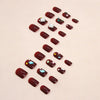 12 Sizes-24 Pcs Press On Nails Z831