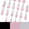 12 Sizes-24 Pcs Press On Nails JP4110