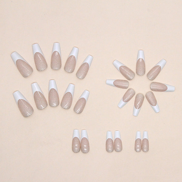 12 Sizes-24 Pcs Press On Nails W999