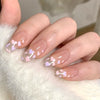 12 Sizes-24 Pcs Press On Nails JP1079