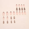 12 Sizes-24 Pcs Press On Nails W1945