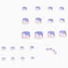 12 Sizes-24 Pcs Press On Nails JP1076