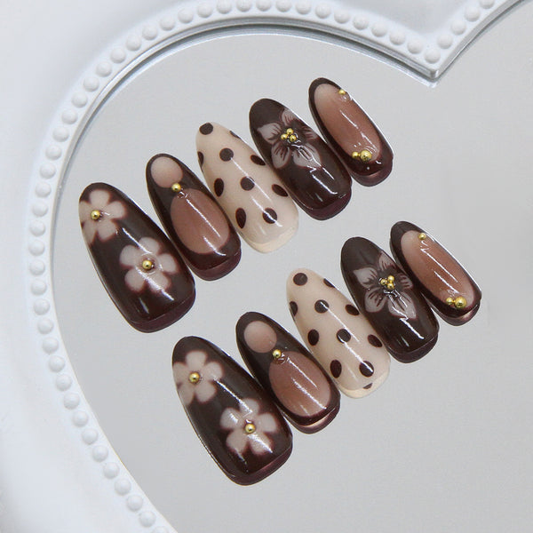 30 Pcs Press On Nails Z1220