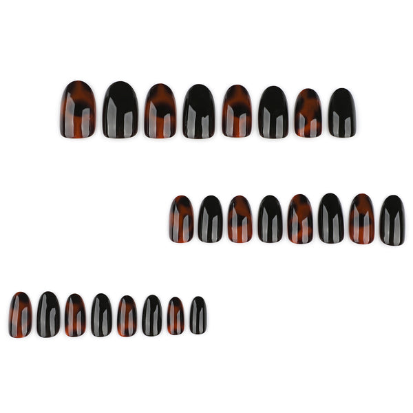 12 Sizes-24 Pcs Press On Nails JP4193