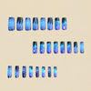 12 Sizes-24 Pcs Press On Nails Y410