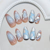 12 Sizes-24 PcsPress On Nails Z1132