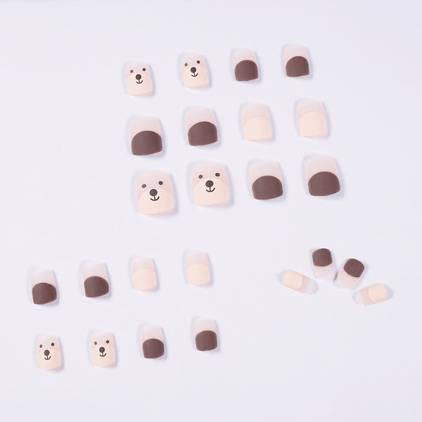 12 Sizes-24 Pcs Press On Nails JP997