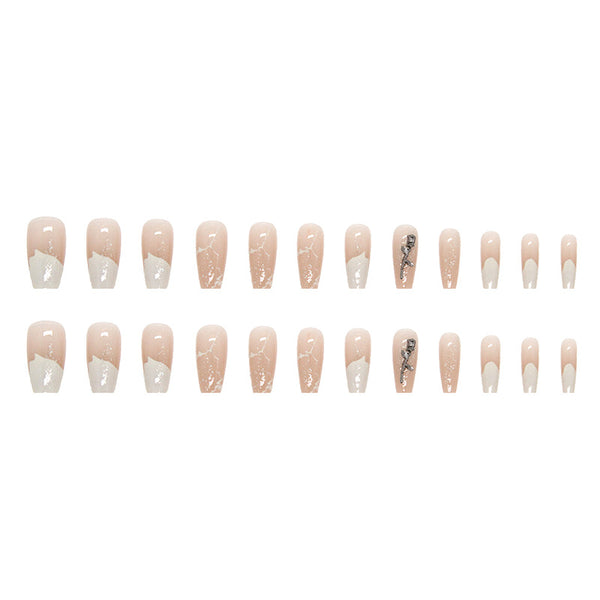 12 Sizes-24 Pcs Press On Nails Z557