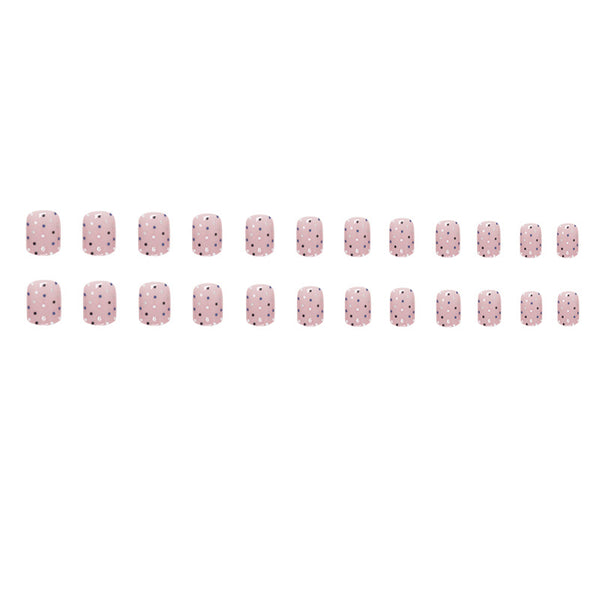 12 Sizes-24 Pcs Press On Nails W950
