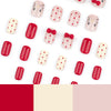12 Sizes-24 Pcs Press On Nails JP3597