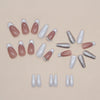 12 Sizes-24 Pcs Press On Nails Z684