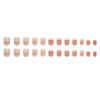 12 Sizes-24 Pcs Press On Nails R926