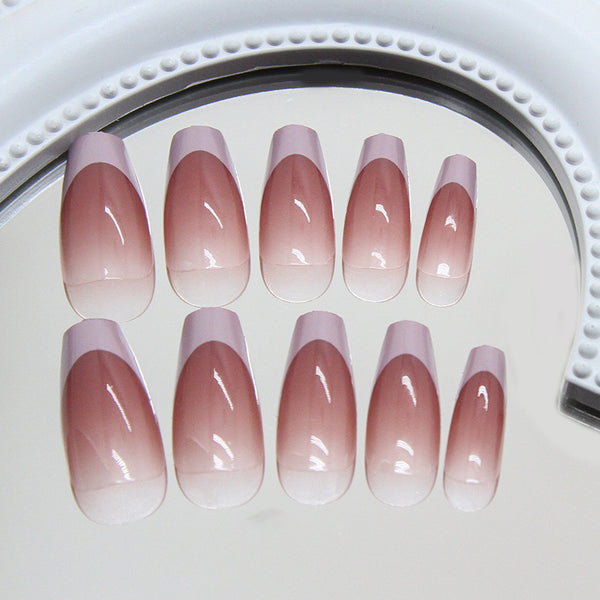 12 Sizes-24 Pcs Press On Nails R909
