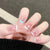 12 Sizes-24 Pcs Press On Nails R590