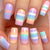 12 Sizes-24 Pcs Press On Nails Y680