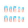 12 Sizes-24 Pcs Press On Nails DIY29
