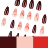 12 Sizes-24 Pcs Press On Nails JP4150