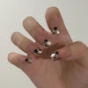 12 Sizes-24 Pcs Press On Nails JP2621