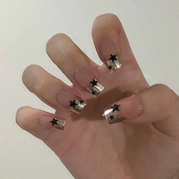 12 Sizes-24 Pcs Press On Nails JP2621