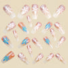 12 Sizes-24 Pcs Press On Nails Y1300