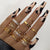 12 Sizes-24 Pcs Press On Nails W045
