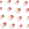 12 Sizes-24 Pcs Press On Nails JP2546