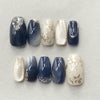 12 Sizes-24 Pcs Press On Nails W1750
