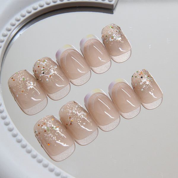 12 Sizes-24 Pcs Press On Nails R866