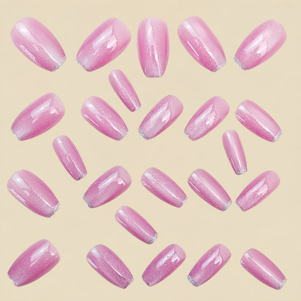 12 Sizes-24 Pcs Press On Nails Y1962