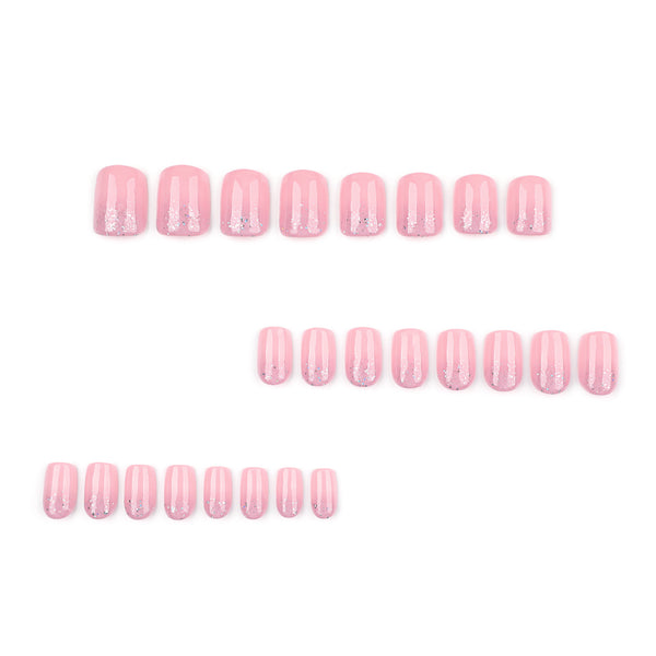 12 Sizes-24 Pcs Press On Nails JP3952
