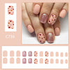 12 Sizes-24 PcsPress On Nails C736