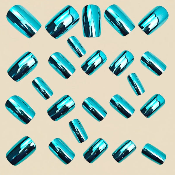 12 Sizes-24 Pcs Press On Nails Y2031