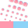 12 Sizes-24 Pcs Press On Nails JP3800