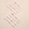 12 Sizes-24 Pcs Press On Nails Z683