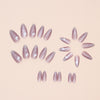 12 Sizes-24 Pcs Press On Nails W1547