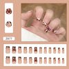 12 Sizes-24 Pcs Press On Nails Z877