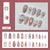 12 Sizes-24 Pcs Press On Nails Z1067